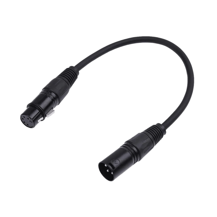 ASCEND 3-Pin Male to 5-Pin Female DMX Converter - Image 1