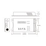 DMX300C DC100V~240V High Voltage LCD Display DMX Controller - Image 4