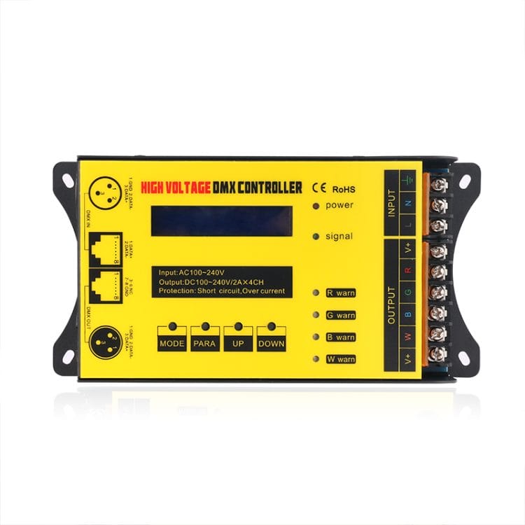 DMX300C-3-1.jpg DMX300C DC100V~240V High Voltage LCD Display DMX Controller - Image 1