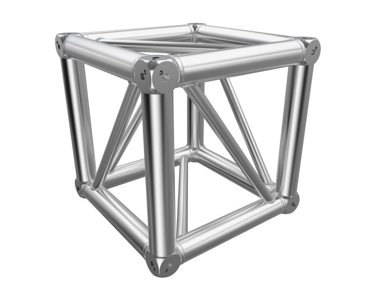 Eagle-TS404-400mm-Aluminum-Spigot-Box-Lighting-Truss-cube-1.jpg EAGLE 6-WAY CORNER CUBE FOR ET404 400MM BOX TRUSS - Image 1