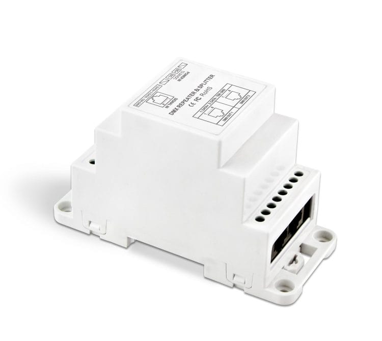 Uniqueen_WU-812-DIN-RJ45_DIN_Rail_DMX512_2CH_Output_Signal_Amplifier-1-scaled-2.jpg WORLD UNIQUEEN WU-812-DIN-RJ45 2-Channel DIN Rail DMX512 Signal Amplifier - Image 1
