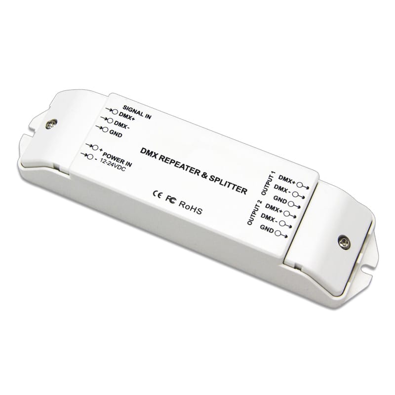 WORLD UNIQUEEN WU-812 2-Channel DMX512 Signal Amplifier - Image 1