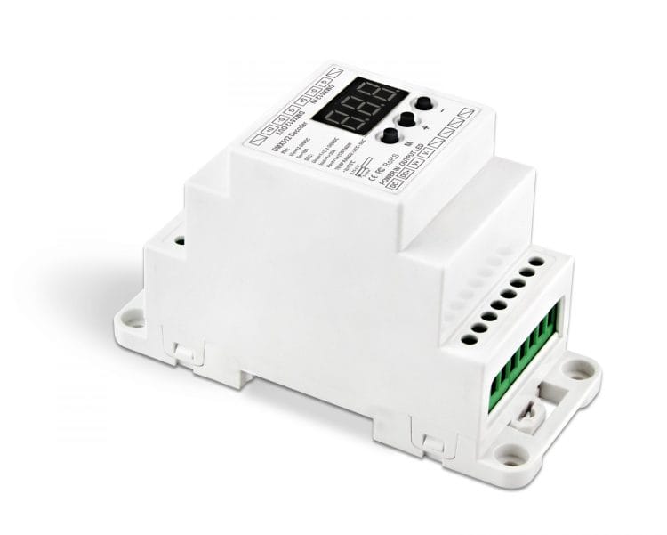 Uniqueen_WU-831-DIN_DIN_Rail_1CH_DMX_Constant_Voltage_Decoder1-scaled-2.jpg WORLD UNIQUEEN WU-831-DIN DIN Rail 1-Channel Constant Voltage DMX Decoder - Image 1