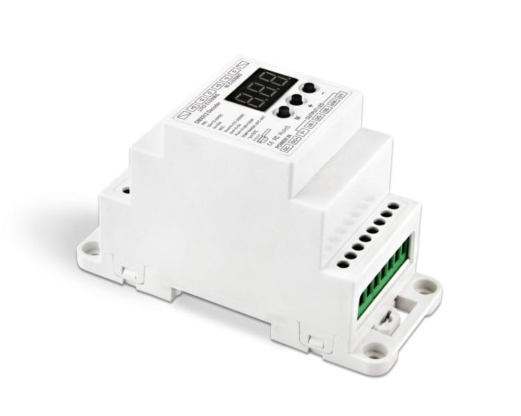 Uniqueen_WU-835-DIN_DIN_Rail_5CH_DMX_Constant_Voltage_Decoder-1-scaled-2.jpg WORLD UNIQUEEN WU-835-DIN 5-Channel DIN Rail Constant Voltage DMX Decoder - Image 1