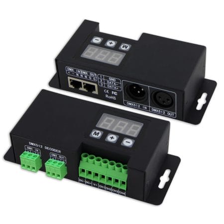 WORLD UNIQUEEN WU-854 24A 4-Channel Constant Voltage DMX Decoder