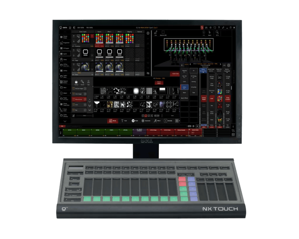 Obsidian NX Touch with monitor